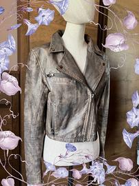 Giacca di vera pelle nuova