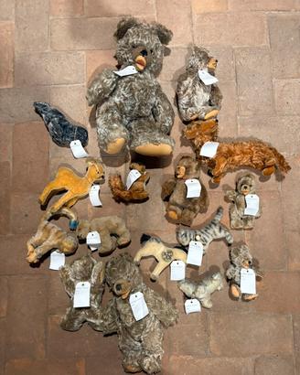 Lotto 16 Peluche Gebrüder Hermann