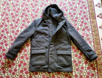 Cappotto Yes Zee - Grigio - Misto Lana - Taglia XL