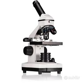Microscopio didattico NV 20x-1280x con fotocamera
