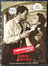 cartolina radio kiss kiss Lecca 1991 Mutand Line