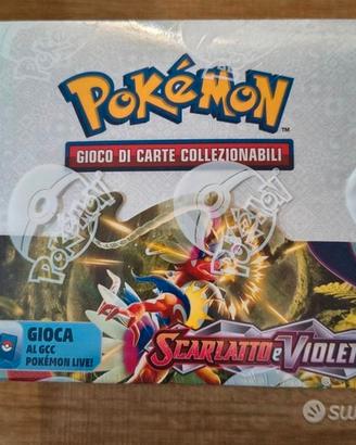 Pokemon Box scarlatto e violetto No Ship