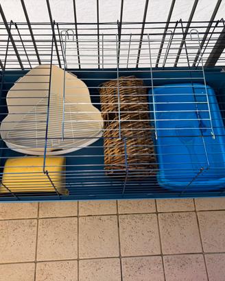 Gabbia coniglio + accessori