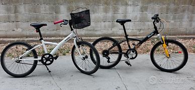 2 bici bambino M/F