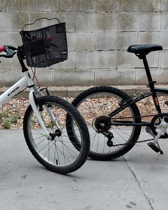 2 bici bambino M/F