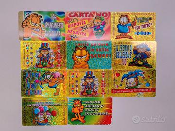 Lotto Carte Garfield Kinder Ferrero Vintage