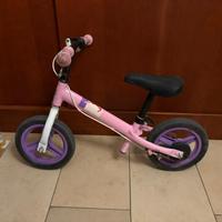 Bicicletta bambina senza pedali