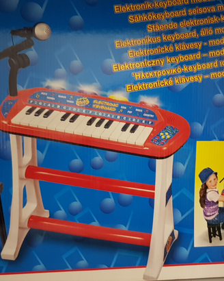 Pianola con microfono Simba