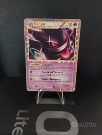 Carta Pokémon Gengar 94/102 ita trionfali holo