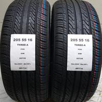 2 GOMME 205 55 16 THREE-A BR1734