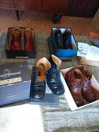 lotto di 4 paia di scarpe vintage firmate 