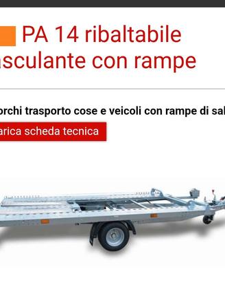 Rimorchio TATS "cresci PA 14"