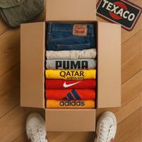 Box abbigliamento sportivo mix brand A