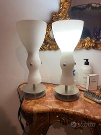Splendida coppia di lampade design Metal-lux ‘80