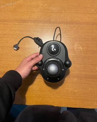 Cambio manuale Logitec per simulatore di guida.