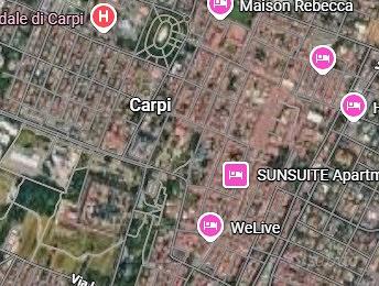 Carpi Nord due camere da letto + balcone e garage