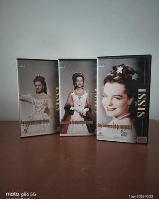VHS - Principessa Sissi Trilogia - Romy Schneider