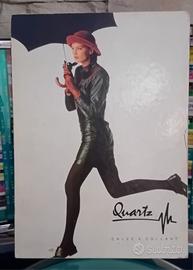 cartello pubblicitario Quartz calze e collant