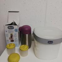 Chicco steril box e portabiberon e vivande termico
