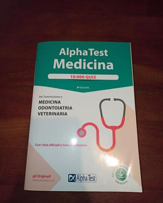 Alpha Test 10000 quiz Medicina, Odontoiatria, Vete