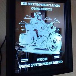 Quadro con Biker / Motociclista
