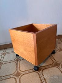 Portariviste in legno scorrevole