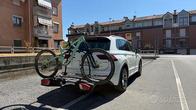 Portabici da Gancio Traino Thule per 2 Bici