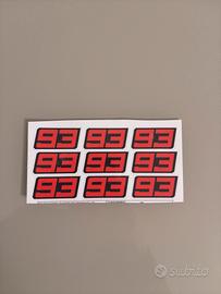 Adesivi Marc Marquez 