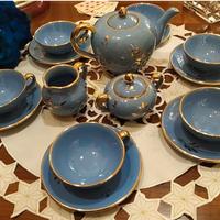 servizio da 6 completo da thè ceramica Gualdo