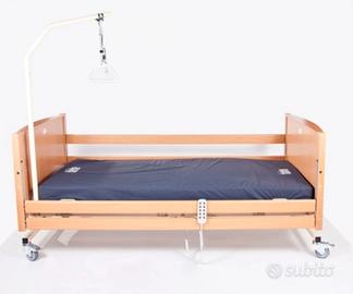 letto elettrico e materasso antidecubito 