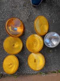 Fari fendinebbia vintage in blocco circa 70 e più