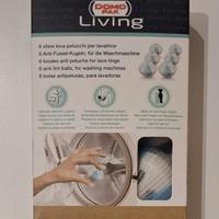 6 sfere leva pelucchi per lavatrice