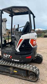 MINI ESCAVATORE BOBCAT 27Z 350ORE DI LAVORO