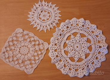 Centrini vintage artigianali fatti a mano