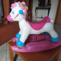 cavallo a dondolo gioco bambino clementoni