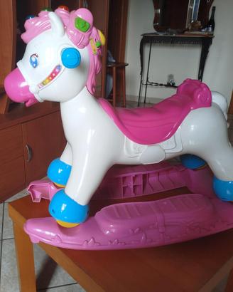 cavallo a dondolo gioco bambino clementoni