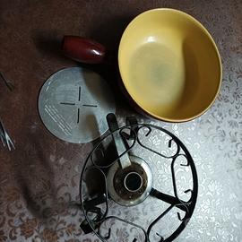 Pentola in coccio per fonduta - bourguigonne