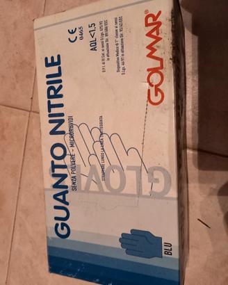 Guanti nitrile Golmar