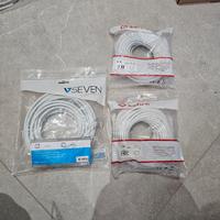 3 cavi ethernet cat6 cat5e