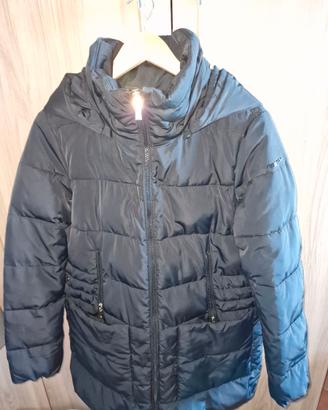 piumino Geox Respira cin cappuccio taglia 46