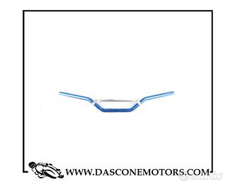 MANUBRIO ALLUMINIO MOTO UNIVERSALE ø 22 130 770 BL