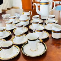 Set  caffe piatti in ceramica varie Luigi XV