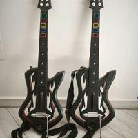 2 Chitarre Guitar Hero Warriors of Rock Xbox 360