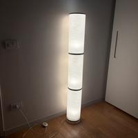 Lampada da terra moderna a colonna