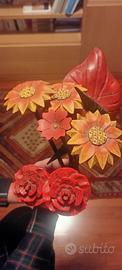 fiori di legno 