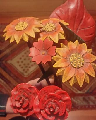 fiori di legno 