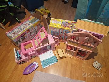 casa e camper Barbie 