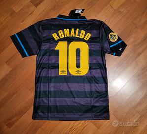 maglia calcio Inter Ronaldo finale coppa uefa 1998
