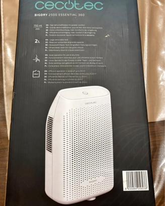 Deumidificatore Cecotec BigDry 2500 Essential 360