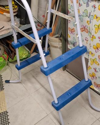 scaletta per piscina fuori terra 2 gradini
